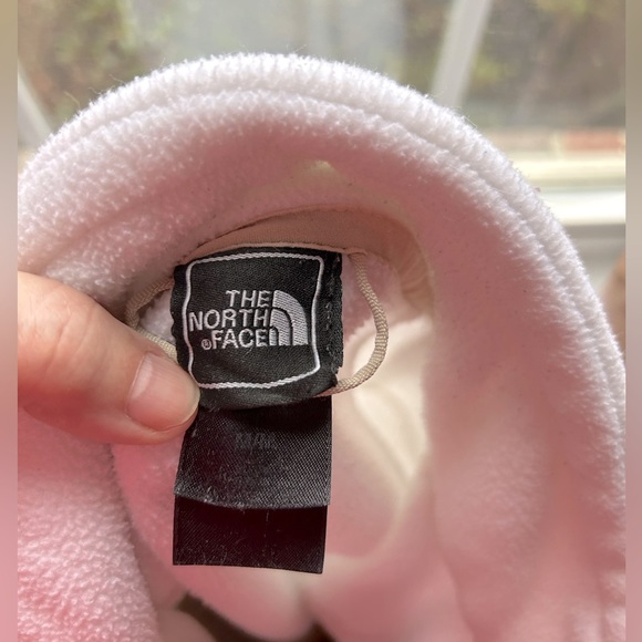 North Face Zip Fleece in Ivory Ladies Medium - Picture 4 of 7